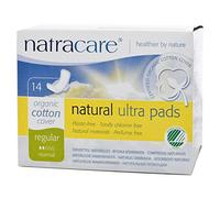 Paquete de 5 x Natracare Natural Ultra Pads Funda de algodón orgánico - Regular - Paquete de 14
