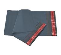 Paquete de 50 bolsas de correo postal de polietileno de color gris mixto, 2 tamaños 25 de cada iSOUL bolsas de envío pequeñas a grandes