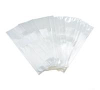 Paquete de 50 bolsas de cultivo de hongos con parche de filtro, polipropileno resistente a altas temperaturas, para bolsas de sustrato de engendro, para jardinería en casa, cuadradas preesterilizadas