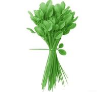 Paquete de 50 bridas de nailon para soporte de jardín, 19 cm de longitud, color verde, para patios al aire libre, plantas de interior y jardinería vertical