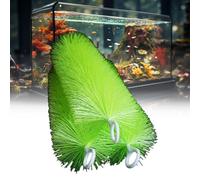 Paquete de 50 cepillos de filtro de estanque de peces de acero inoxidable, filtración de agua grande para estanques koi, acuarios y jardines acuáticos (50 cm), soluciones de limpieza duraderas y