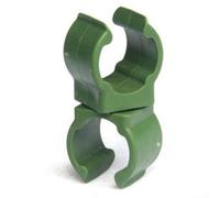 Paquete de 50 clips multiusos para plantas para unir y apoyar postes de jardín de varios diámetros, lo que permite un crecimiento estable de las plantas (20 mm)