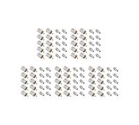 Paquete de 50 Conectores de Soldadura UHF / PL-259 con Reductor para Cable Coaxial Coaxial RG8X, RG8, RG59, LMR-400, RG-213