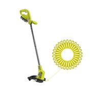 Paquete de 50 cuchillas compatibles Compatible compatible Ryobi Edger, cuchillas dentadas de doble cabezal