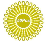 Paquete de 50 cuchillas de repuesto RAC158 para desbrozadoras de servicio pesado Ryobi compatibles con