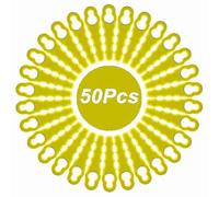 Paquete de 50 cuchillas resistentes para recortadora, compatibles con Ryobi RAC155, RAC157 y RAC158,