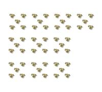 Paquete de 50 dijes de caballo de aleación para hacer joyas artesanales, colgantes resistentes, accesorios perfectos, decoración de tamaño 25 x 21 mm, dijes de caballo artesanal, suministros de