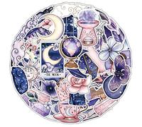 Paquete de 50 lindo Magia sinfónica pegatinas de vinilo bonitas para botella de agua, portátil, teléfono, equipaje, pegatinas para monopatín para adultos, adolescentes, niñas y niños