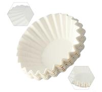 Paquete de 50 papeles de filtro de café desechables para máquinas Nespresso Vertuoplus 2.0 Vertuo Next K-Supreme K500/k400/k300/k200, papel de grado alimenticio, no necesita quitar el soporte de