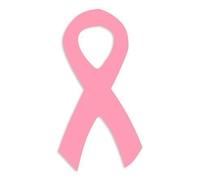 Paquete de 50 pegatinas de concienciación sobre el cáncer de mama con lazo rosa