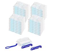 Paquete de 50 recambios magnéticos para el polvo Swiffer Duster con 3 asas, plumero para eliminar el polvo, desechable para muebles y limpieza del hogar