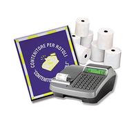 Paquete de 50 rollos térmicos, 60 x 30 mm, 55 g, homologados para caja registradora, papel térmico 1ª calidad