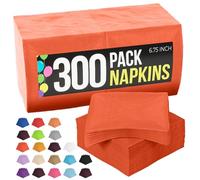 Paquete de 50 servilletas de papel para almuerzo, las servilletas de fiesta de 2 capas son muy absorbentes y están disponibles en una amplia gama de colores vibrantes