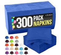 Paquete de 50 servilletas de papel para almuerzo, las servilletas de fiesta de 2 capas son muy absorbentes y están disponibles en una amplia gama de colores vibrantes