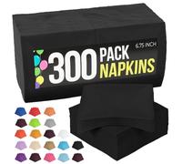 Paquete de 50 servilletas de papel para almuerzo, las servilletas de fiesta de 2 capas son muy absorbentes y están disponibles en una amplia gama de colores vibrantes