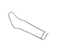 Paquete de 50 soportes para plantas para jardines familiares, mejora la estabilidad estética con clip de alambre de acero, clip de estabilidad de plantas de horticultura fácil de usar