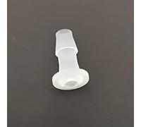 Paquete de 50 tapones púas for manguera plástico reutilizable PP transparente, accesorio identificación 1/16 pulgadas for maquinaria bioquímica alimentos laboratorio(3.2mm)