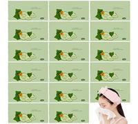 Paquete de 50 toallitas hidratantes desechables de pepino, envueltas individualmente, respetuosas con la piel, higiénicas y convenientes, toallitas húmedas para manos y cara, toallitas de limpieza