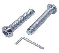 Paquete de 50 tornillos de cabeza Allen ISO 7380 M6 x 35 mm, tornillo a máquina, zócalo hexagonal, pernos de tapa (50, M6 x 35 mm)