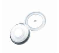 Paquete de 50 válvulas de desgasificación de polietileno unidireccional con filtro para bolsas de café, válvula de ventilación de escape para liberar gas y bloquear oxígeno, compatible con alimentos y