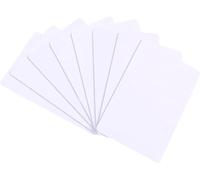 Paquete de 500 tarjetas de PVC en blanco de alta calidad, CR80 de 30 mil, tarjetas de plástico blanco de calidad gráfica para impresoras de identificación fotográfica