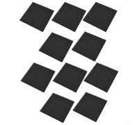 Paquete de 510 esponjas de filtro de aire con carbón activado 13 x 13 x 1 cm para una filtración eficaz (10 unidades)