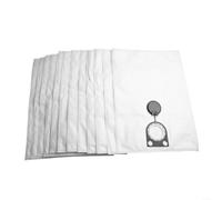 Paquete de 6/12 bolsas de polvo de forro polar no tejidas para Bosch GAS 25 L SFC - Compatible con la parte 2605411167- Bolsas de filtro de aspiradora de alta lanco - L 56 x 39 cm (12