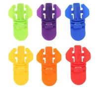 Paquete de 6 abrelatas manuales de fácil agarre, anillos de bebidas, herramienta de lengüeta de tracción, abrelatas de bebidas, adecuados para cerveza portátil y abrelatas de cerveza