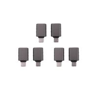 Paquete de 6 Adaptadores USB C una USB, Adaptador Syntech USB-C Macho una USB 3.0 Hembra Compatible para Pro Después de 2016