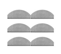 Paquete de 6 almohadillas fregona lavables y reutilizables compatibles con Roborock Saros 20 Sonic, accesorios repuesto for Robot aspirador