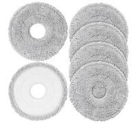 Paquete de 6 almohadillas para mopa Dreame L40 Ultra/L10S Ultra/L10S Ultra Gen2/X40 Ultra/L10s Pro Ultra Heat/L20 Ultra/ L10S Plus/X30 Ultra/X40 Master/L10 Ultra Robot Vacuum, almohadillas de repuesto