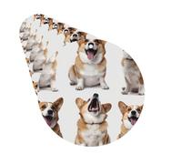 Paquete de 6 ambientadores de coche con diseño de perros desde diferentes ángulos, bonito ambientador colgante para coche, decoración de habitación de automóvil, regalo