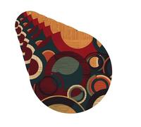 Paquete de 6 ambientadores de coche con formas y círculos, lindo ambientador colgante de coche para decoración de habitación automotriz, regalo