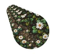 Paquete de 6 ambientadores de coche dibujados a mano con flores dibujadas a mano, lindo ambientador colgante para coche, decoración de habitación de automóvil, regalo