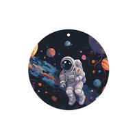 Paquete de 6 ambientadores para coche, astronauta, vuelo espacial, lindo ambientador colgante para coche, decoración de habitación automotriz, regalo