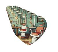 Paquete de 6 ambientadores para coche, barbería, lindo ambientador colgante para coche, decoración de habitación de automóvil, regalo