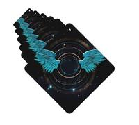 Paquete de 6 ambientadores para coche, bonitas alas para colgar en el coche, para decoración de habitación de automóvil, regalo