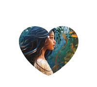 Paquete de 6 ambientadores para coche con forma de persona con pelo largo, bonitos ambientadores colgantes para coche, para decoración de habitaciones automotrices, regalo.