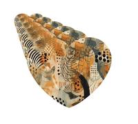 Paquete de 6 ambientadores para coche, diseño abstracto de formas, lindo ambientador colgante de coche para decoración de habitación automotriz, regalo