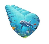 Paquete de 6 ambientadores para coche, diseño de animales del océano, lindo ambientador colgante para coche, decoración de habitación automotriz, regalo