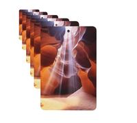 Paquete de 6 ambientadores para coche, diseño de antílope cañón, lindo ambientador colgante para coche, decoración de habitación de automóvil, regalo