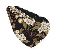 Paquete de 6 ambientadores para coche, diseño de cereza, bonito ambientador colgante para coche, decoración de habitación de automóvil, regalo