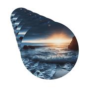 Paquete de 6 ambientadores para coche, diseño de esquina del mar, lindo ambientador colgante para decoración de habitación automotriz, regalo