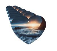 Paquete de 6 ambientadores para coche, diseño de esquina del mar, lindo ambientador colgante para decoración de habitación automotriz, regalo