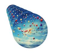 Paquete de 6 ambientadores para coche, diseño de fuegos artificiales, lindo ambientador colgante para coche, decoración de habitación de automóvil, regalo