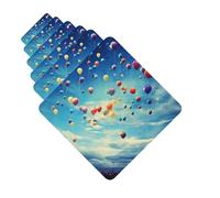 Paquete de 6 ambientadores para coche, diseño de fuegos artificiales, lindo ambientador colgante para coche, decoración de habitación de automóvil, regalo