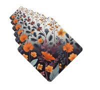 Paquete de 6 ambientadores para coche, diseño de hojas de otoño y mariposas, bonito ambientador colgante para coche, decoración de habitación de automóvil, regalo