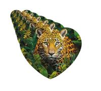 Paquete de 6 ambientadores para coche, diseño de leopardo de la selva, lindo ambientador colgante para decoración de habitación de automóvil, regalo