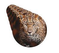 Paquete de 6 ambientadores para coche, diseño de leopardo sobre fondo marrón, bonito ambientador colgante para coche, decoración de habitación de automóvil, regalo