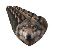 Paquete de 6 ambientadores para coche, diseño de lobo gris, para colgar en el coche, decoración de habitación de automóvil, regalo